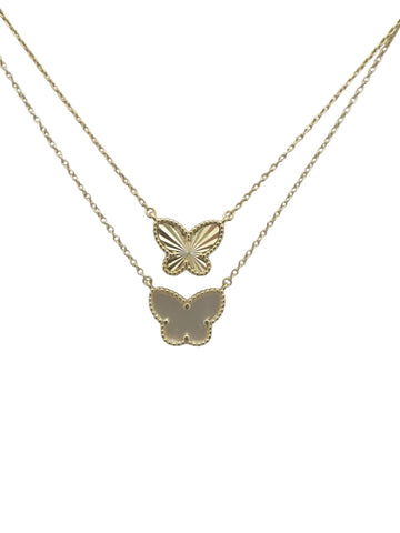 Gold Butterfly Necklace