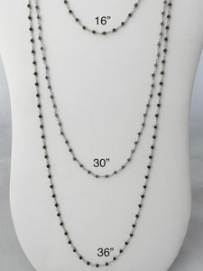 Tiny Beads in Multiple Colors - 16", 30" and 36"